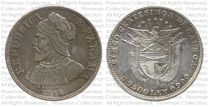 Example of a Cinco Centsimos of 1904-1916 Coin in EF-40