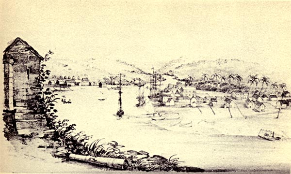 Village of Chagre 1851